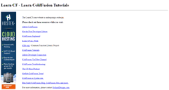 Desktop Screenshot of learncf.com